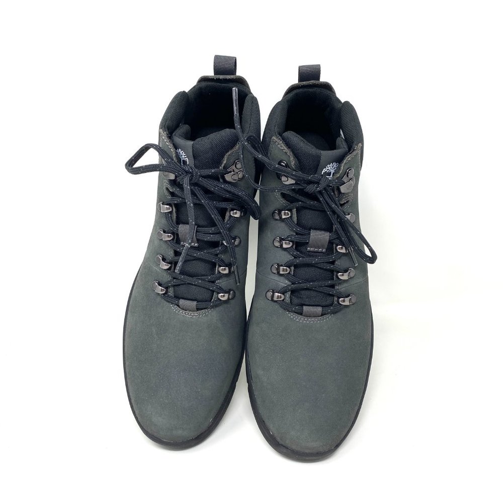 Timberland Men's Size TB A1UC5 021 BOLTERO MID HIKER BOOTS Grey Nubuck Leather - Picture 3 of 11